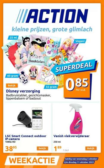 Action-aanbieding - 5.10.2022 - 11.10.2022.