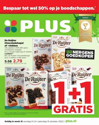 Plus-aanbieding - 9.10.2022 - 15.10.2022.