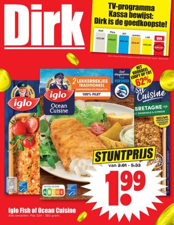 Dirk-aanbieding - 12.10.2022 - 18.10.2022.