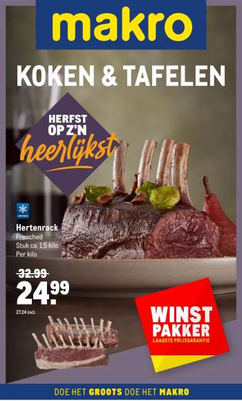 Makro-aanbieding - 12.10.2022 - 8.11.2022.