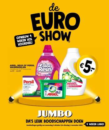 Jumbo-aanbieding - 5.10.2022 - 1.11.2022.