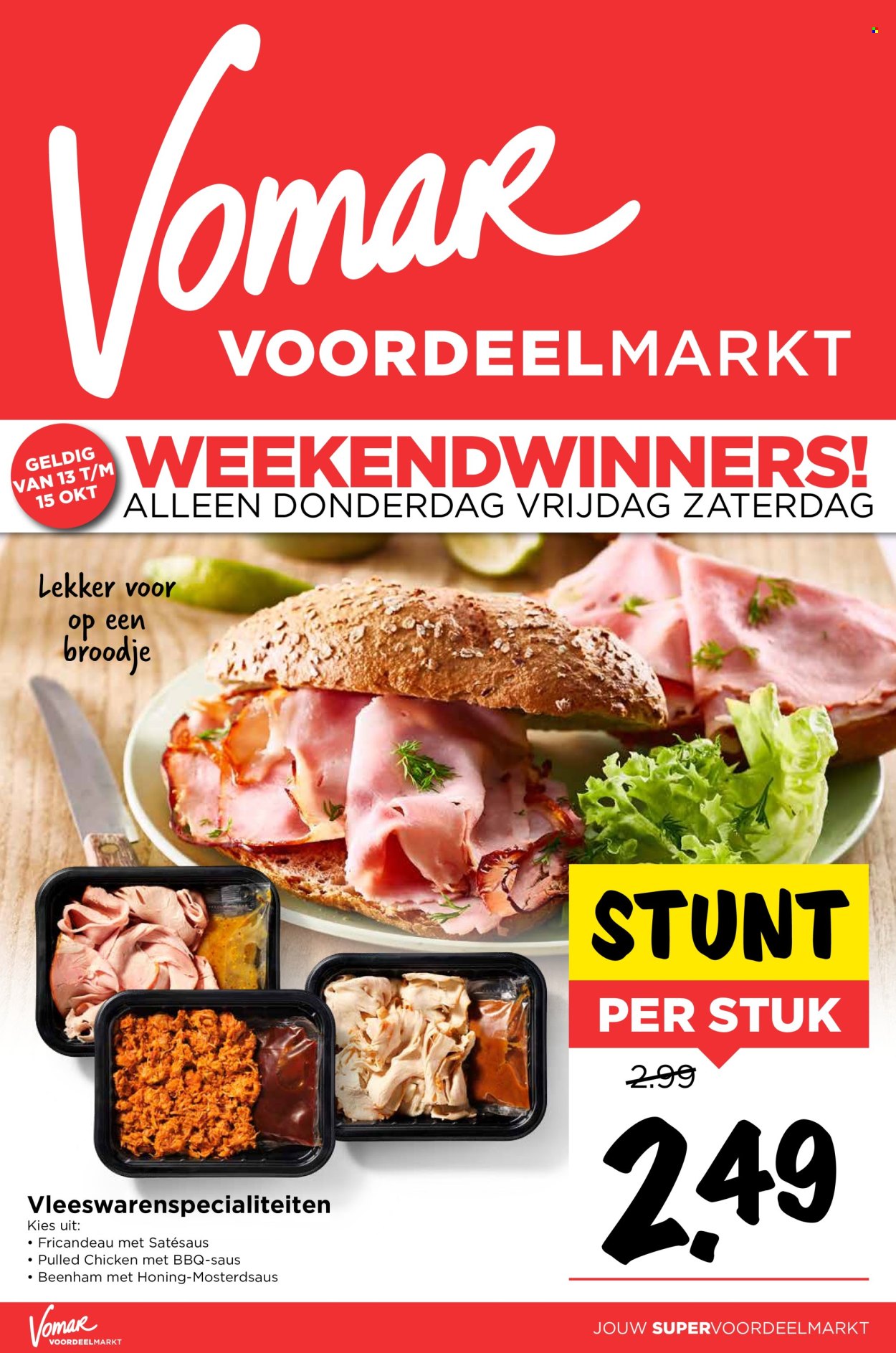 Vomar-aanbieding - 13-10-2022 - 15-10-2022. Pagina 1