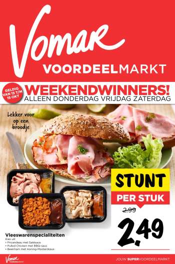 Vomar-aanbieding - 13.10.2022 - 15.10.2022.