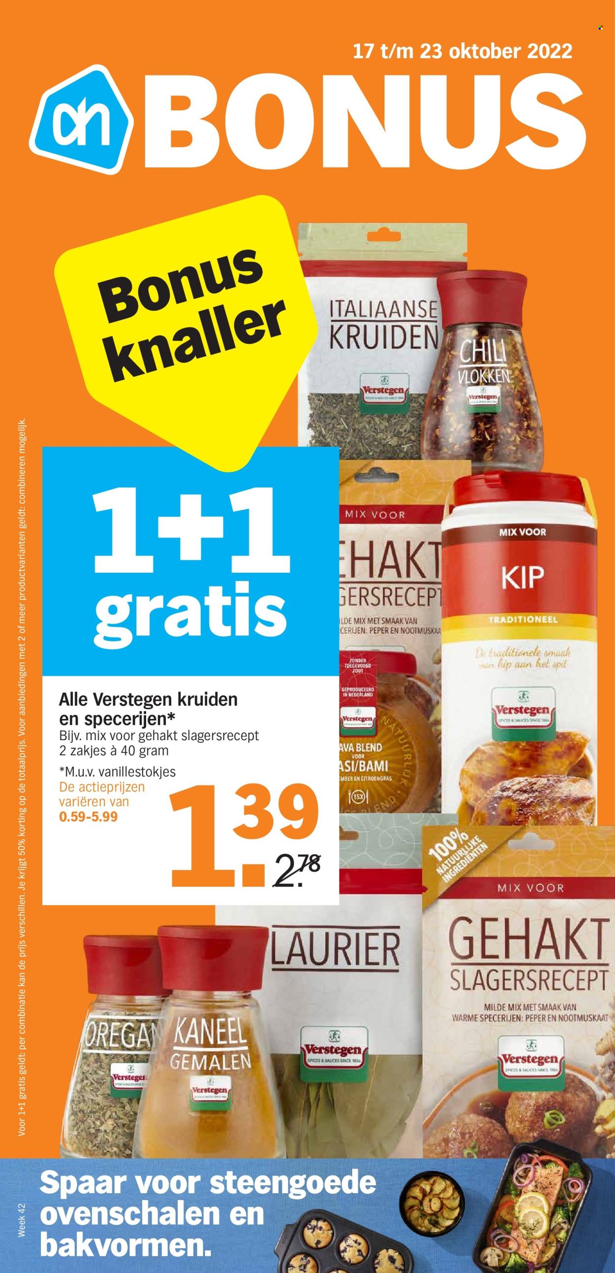 Albert Heijn-aanbieding - 17-10-2022 - 23-10-2022. Pagina 1