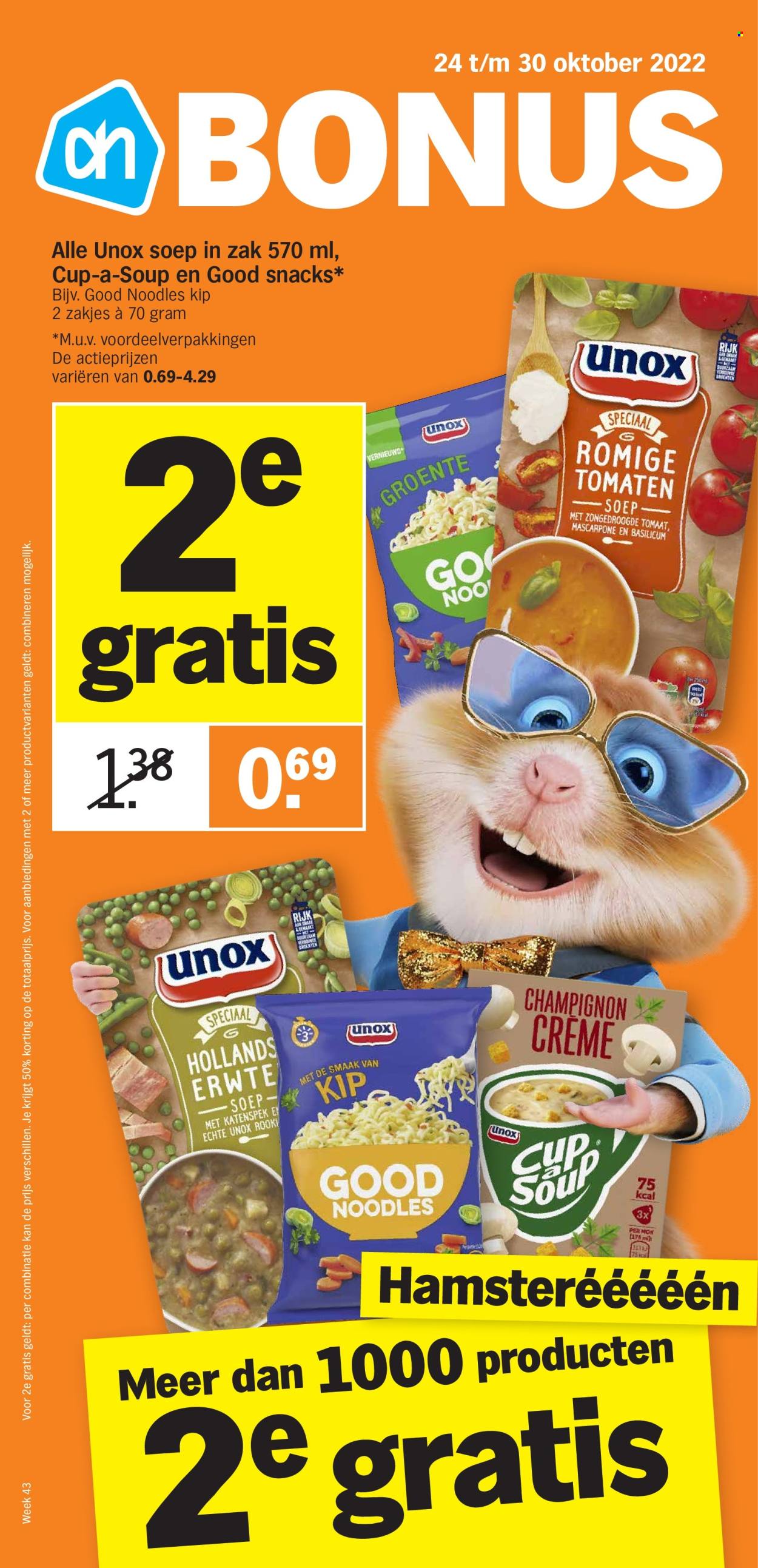 Albert Heijn-aanbieding - 24-10-2022 - 30-10-2022. Pagina 1