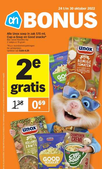 Albert Heijn-aanbieding - 24.10.2022 - 30.10.2022.