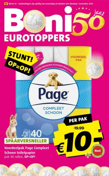 Boni-aanbieding - 26.10.2022 - 1.11.2022.