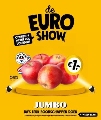 Jumbo-aanbieding - 5.10.2022 - 1.11.2022.