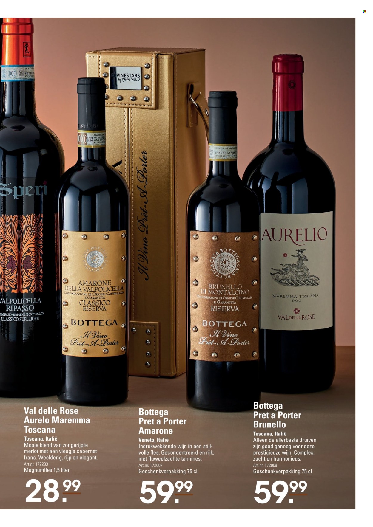 thumbnail - Sligro-aanbieding - 25-10-2022 - 31-12-2022 -  producten in de aanbieding - Merlot, Valpolicella, Amarone della Valpolicella, wijn. Pagina 5.