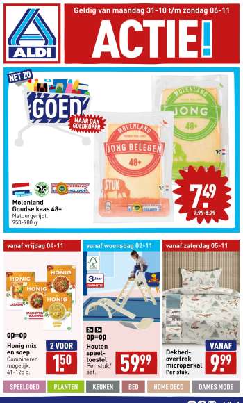 Aldi-aanbieding - 31.10.2022 - 6.11.2022.