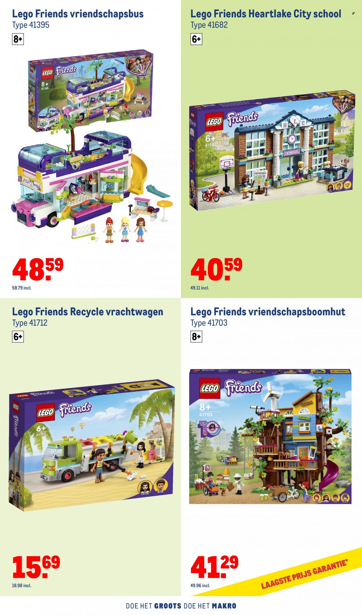 thumbnail - Makro-aanbieding - 26-10-2022 - 5-12-2022 -  producten in de aanbieding - LEGO, LEGO Friends. Pagina 20.