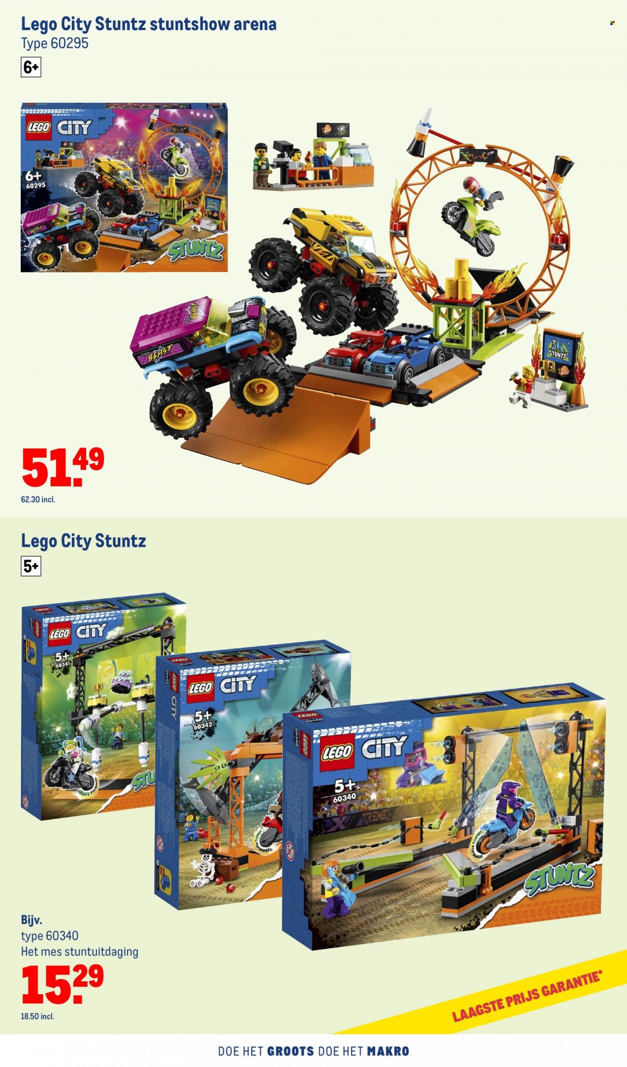 thumbnail - Makro-aanbieding - 26-10-2022 - 5-12-2022 -  producten in de aanbieding - messen, LEGO, LEGO City. Pagina 22.
