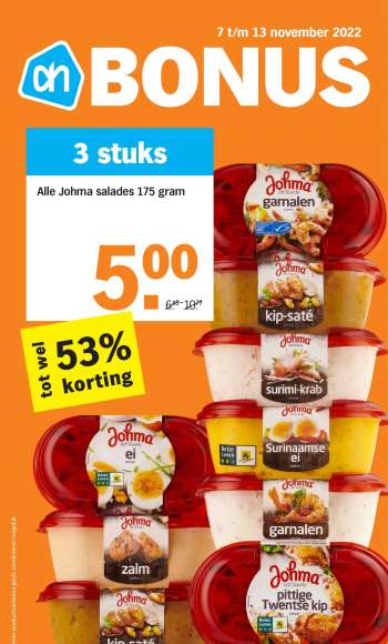 Albert Heijn-aanbieding - 7.11.2022 - 13.11.2022.