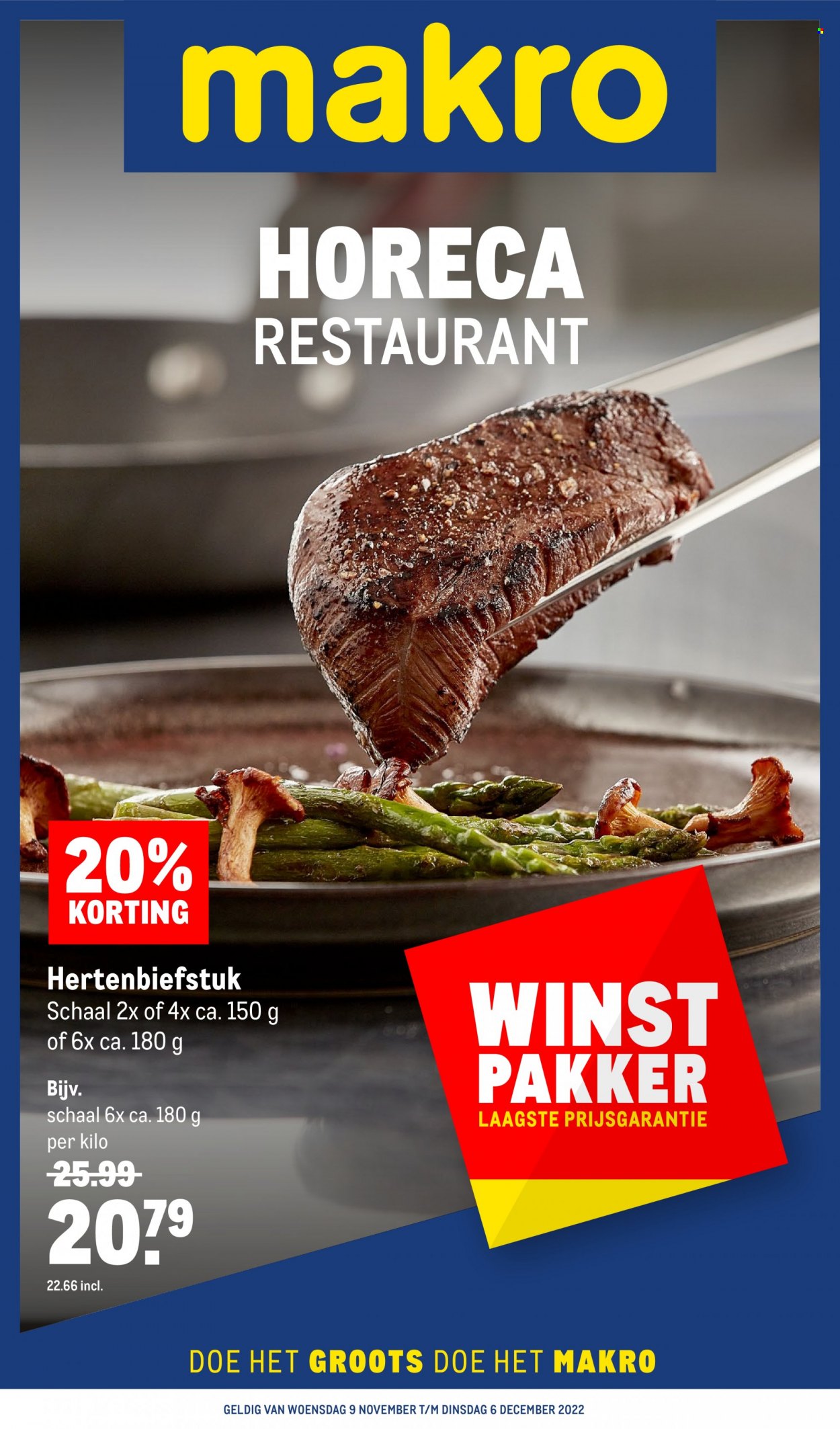 Makro-aanbieding - 9-11-2022 - 6-12-2022. Pagina 1