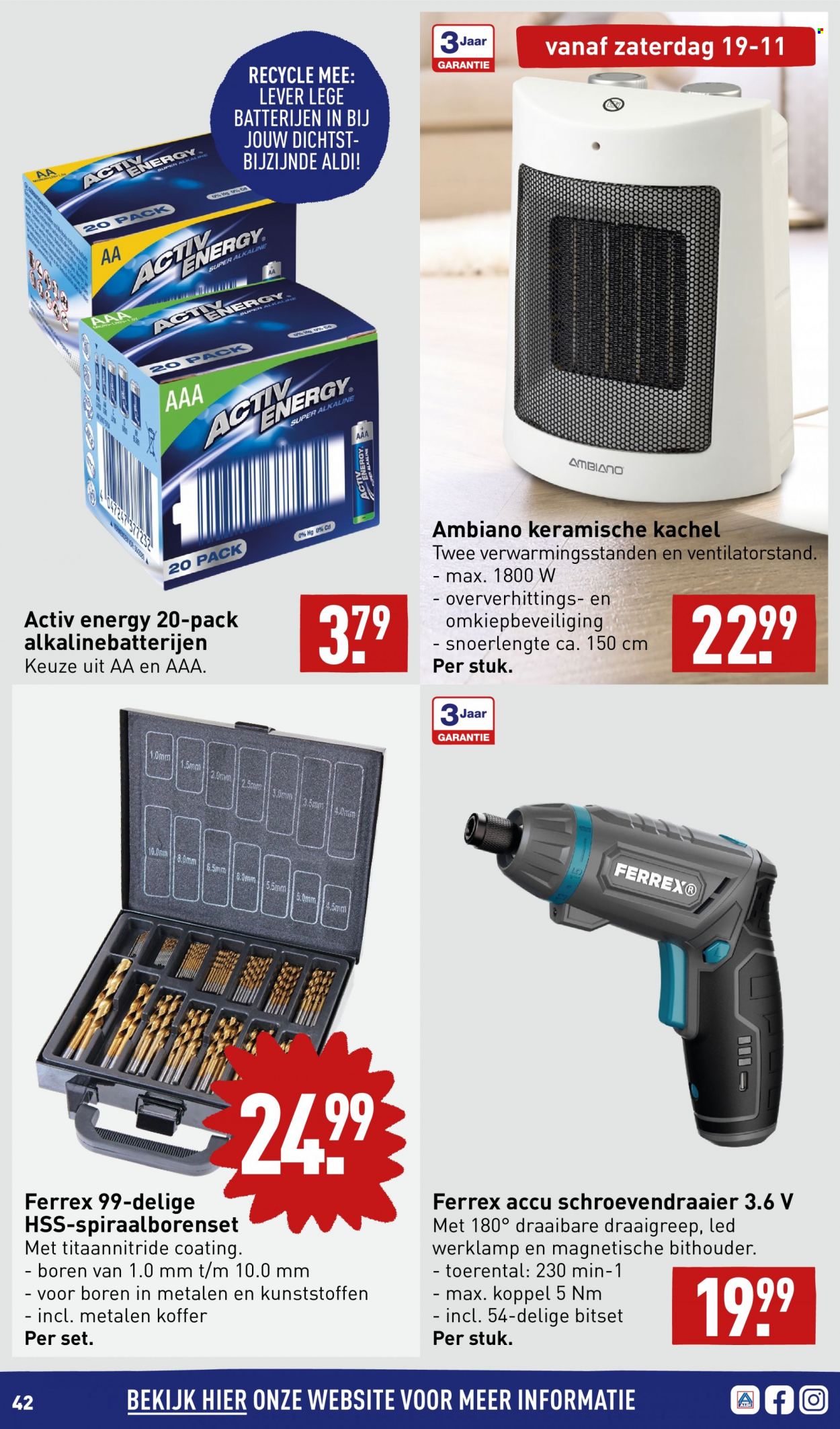 Aldi-aanbieding - 14-11-2022 - 20-11-2022. Pagina 42