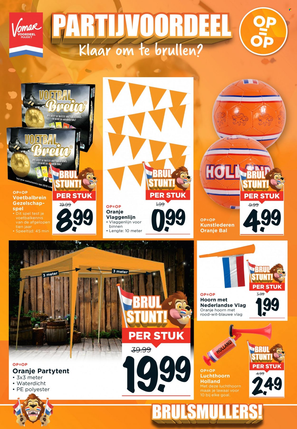 thumbnail - Vomar-aanbieding -  producten in de aanbieding - bal, voetbal, oranje. Pagina 15.
