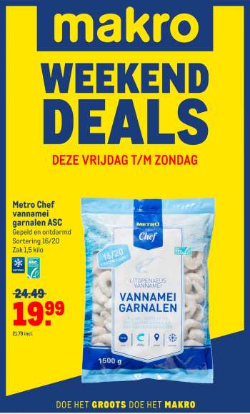 Makro-aanbieding - 18.11.2022 - 20.11.2022.
