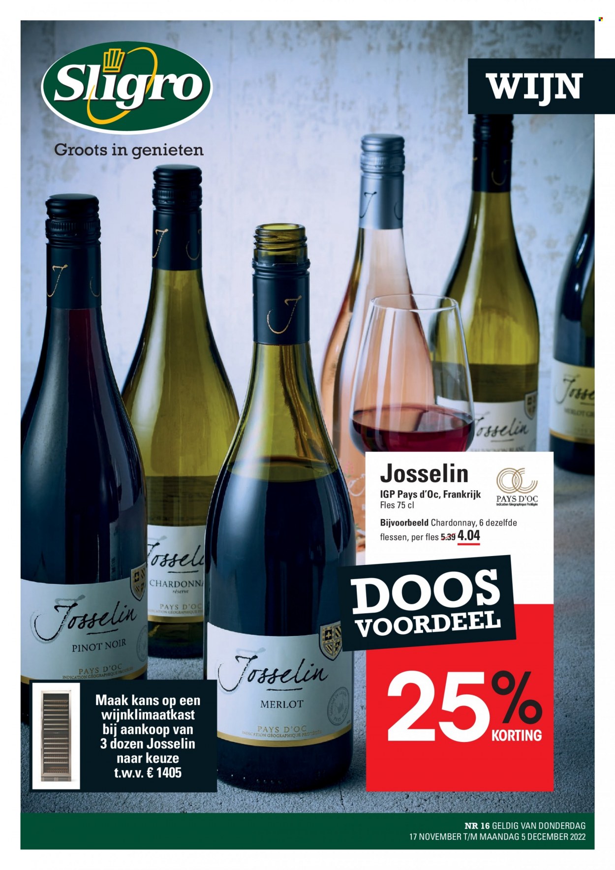 Sligro-aanbieding - 17-11-2022 - 5-12-2022. Pagina 1