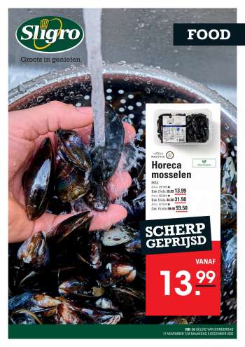 Sligro-aanbieding - 17.11.2022 - 5.12.2022.