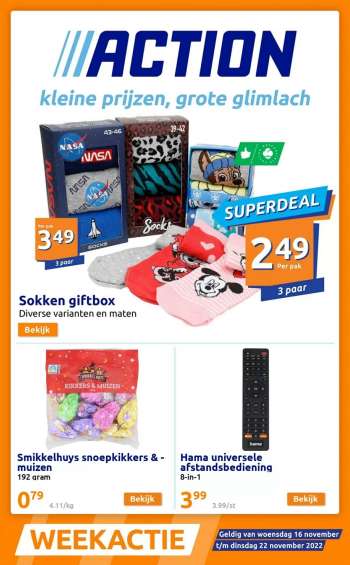 Action-aanbieding - 16.11.2022 - 22.11.2022.