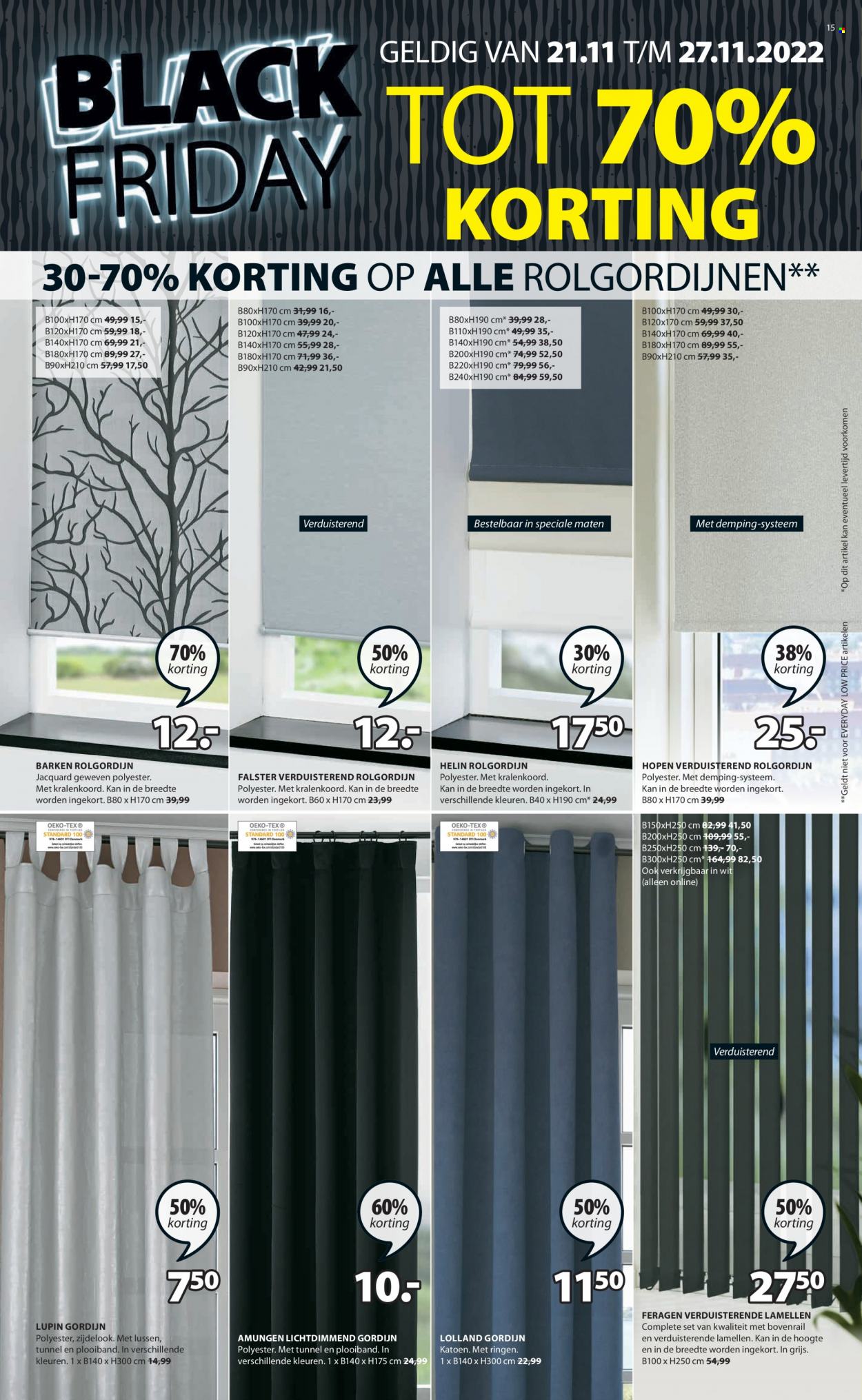 JYSK-aanbieding - 21-11-2022 - 27-11-2022. Pagina 15