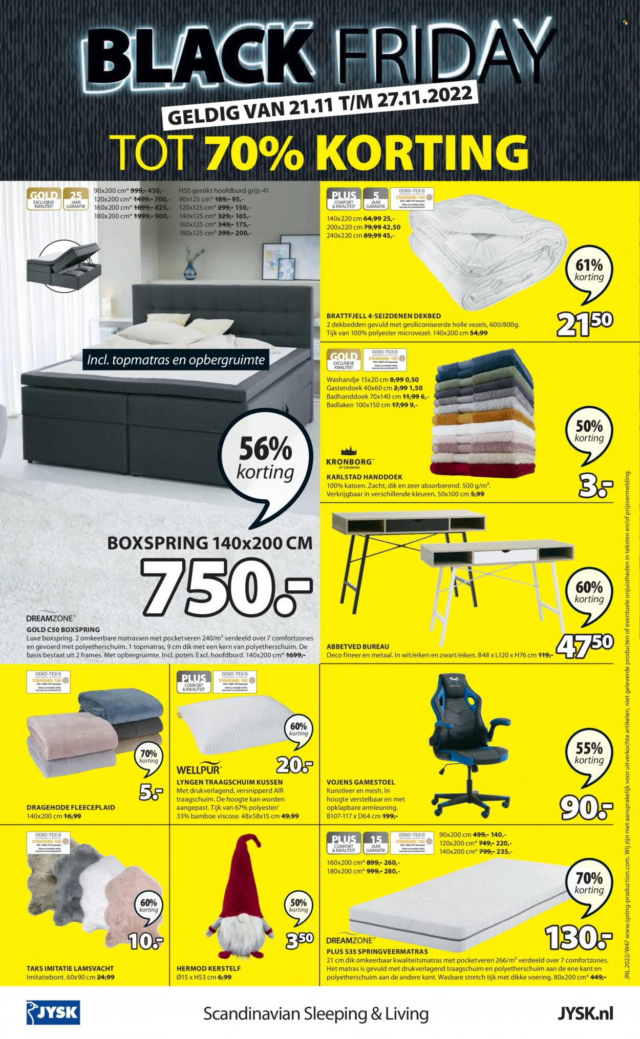 JYSK-aanbieding - 21-11-2022 - 27-11-2022. Pagina 16