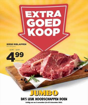 Jumbo-aanbieding - 2.11.2022 - 6.12.2022.