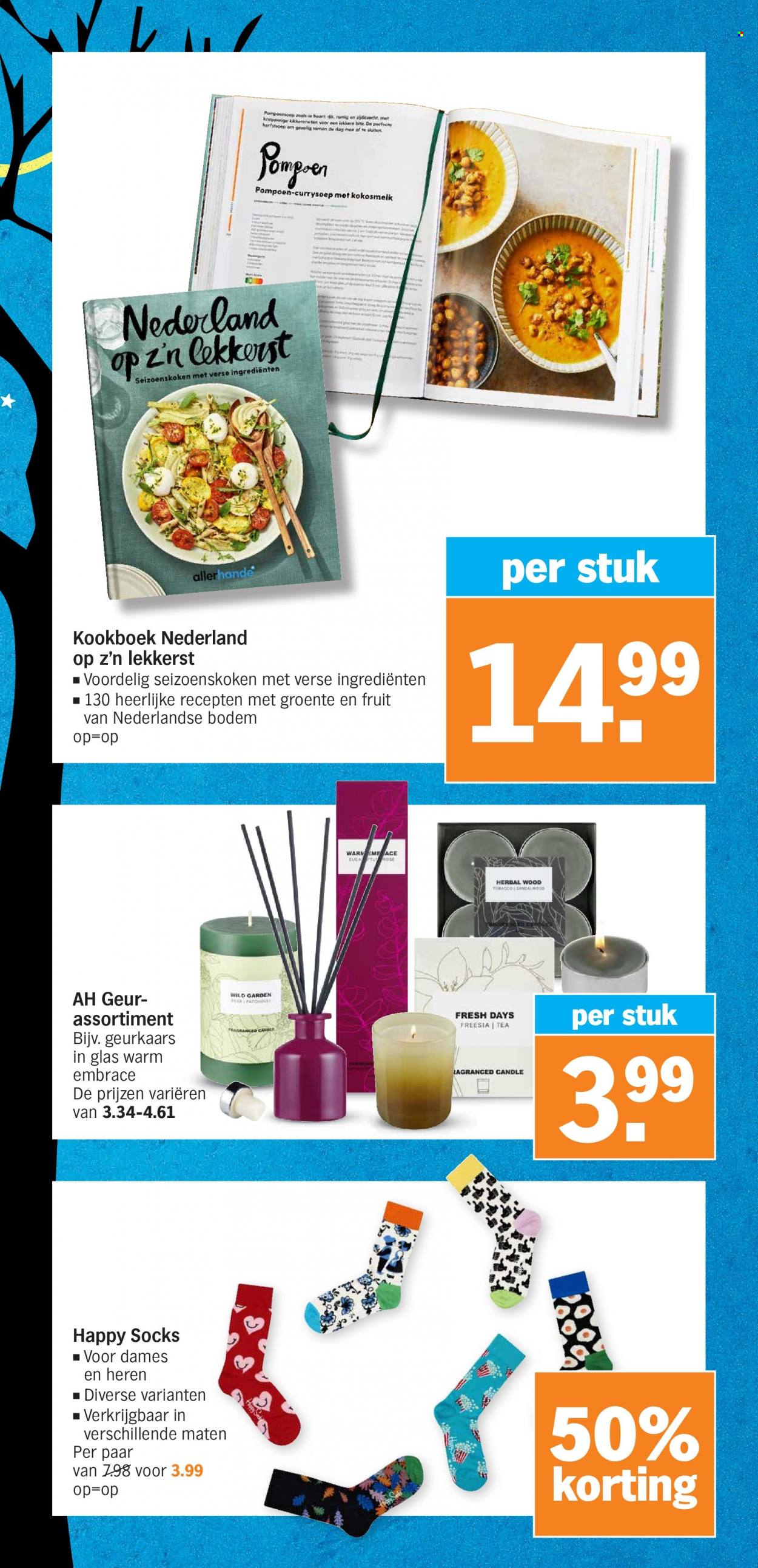 thumbnail - Albert Heijn-aanbieding - 28-11-2022 - 4-12-2022 -  producten in de aanbieding - pompoen, kokosmelk, kikkererwten, thee. Pagina 7.