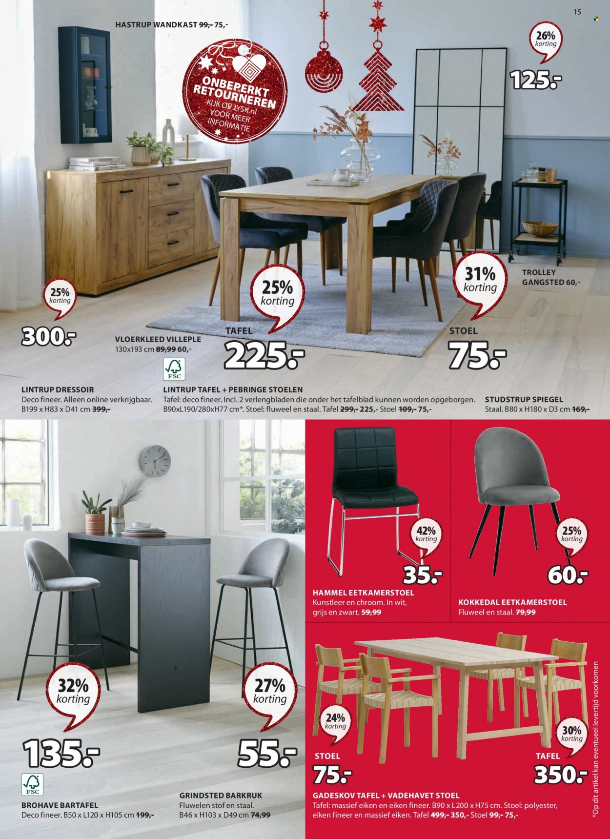 JYSK-aanbieding - 28-11-2022 - 11-12-2022. Pagina 15