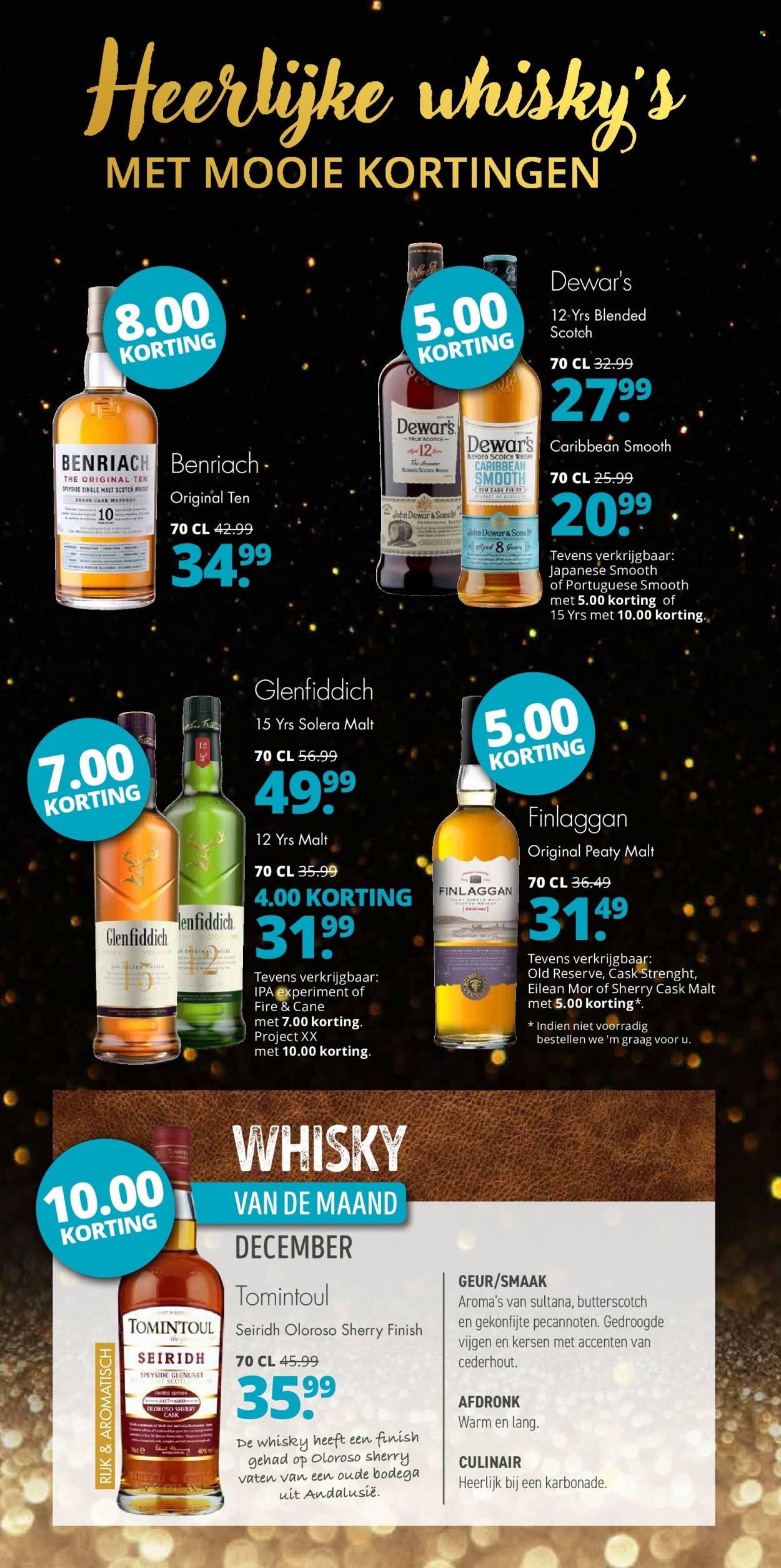 thumbnail - Mitra-aanbieding - 28-11-2022 - 11-12-2022 -  producten in de aanbieding - IPA, whisky, Glenfiddich. Pagina 2.