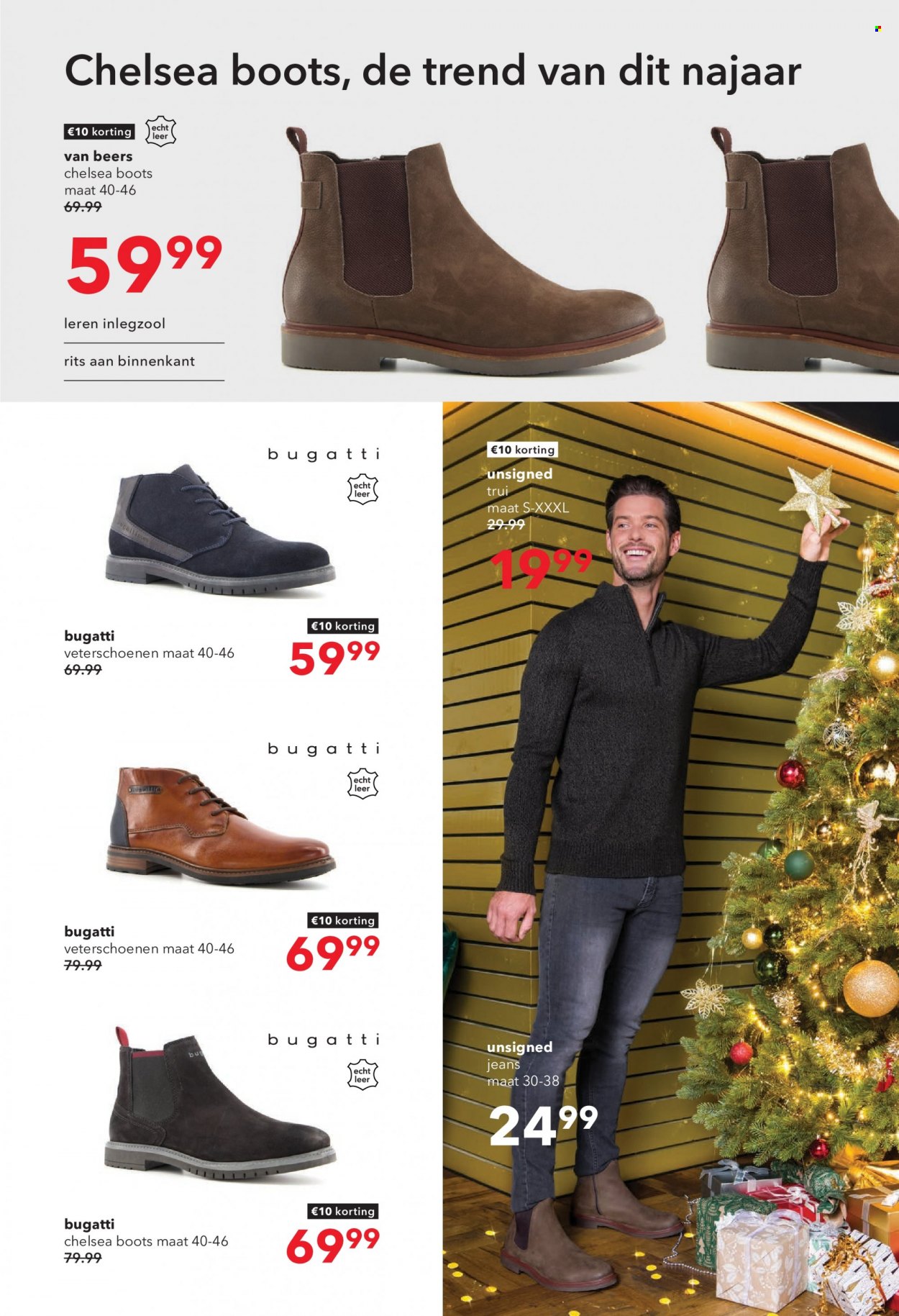thumbnail - Scapino-aanbieding - 28-11-2022 - 11-12-2022 -  producten in de aanbieding - veterschoenen, jeans, trui. Pagina 7.