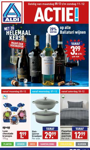 Aldi-aanbieding - 5.12.2022 - 11.12.2022.