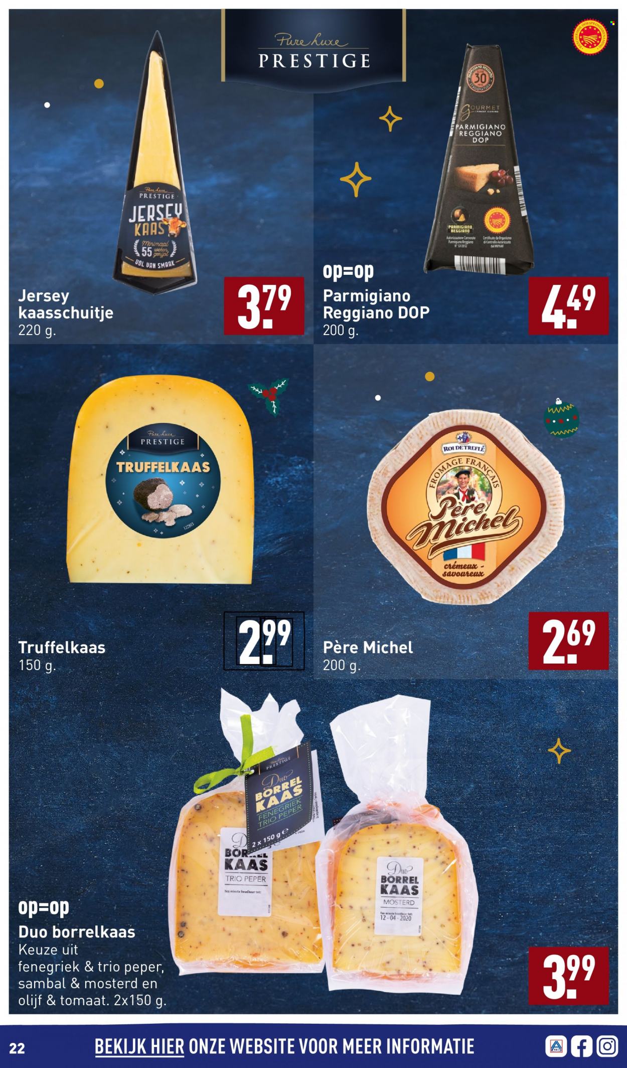 thumbnail - Aldi-aanbieding - 5-12-2022 - 11-12-2022 -  producten in de aanbieding - kaas, mosterd. Pagina 22.