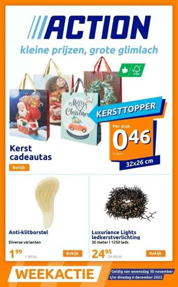 Action-aanbieding - 30.11.2022 - 6.12.2022.
