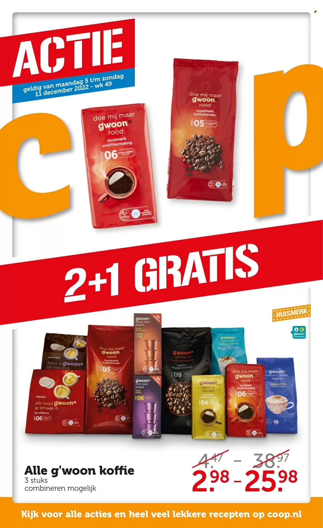 Coop-aanbieding - 5-12-2022 - 11-12-2022. Pagina 1