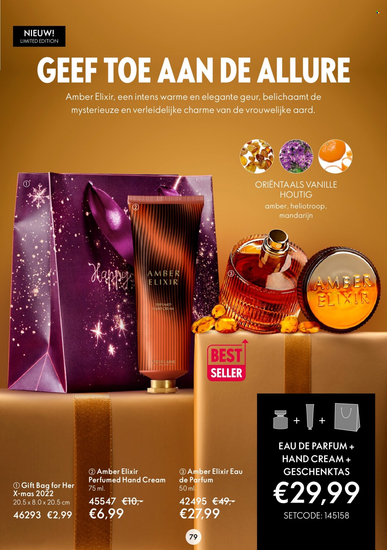 thumbnail - Oriflame-aanbieding - 30-11-2022 - 20-12-2022 -  producten in de aanbieding - Elixir, Eau de Parfum. Pagina 79.