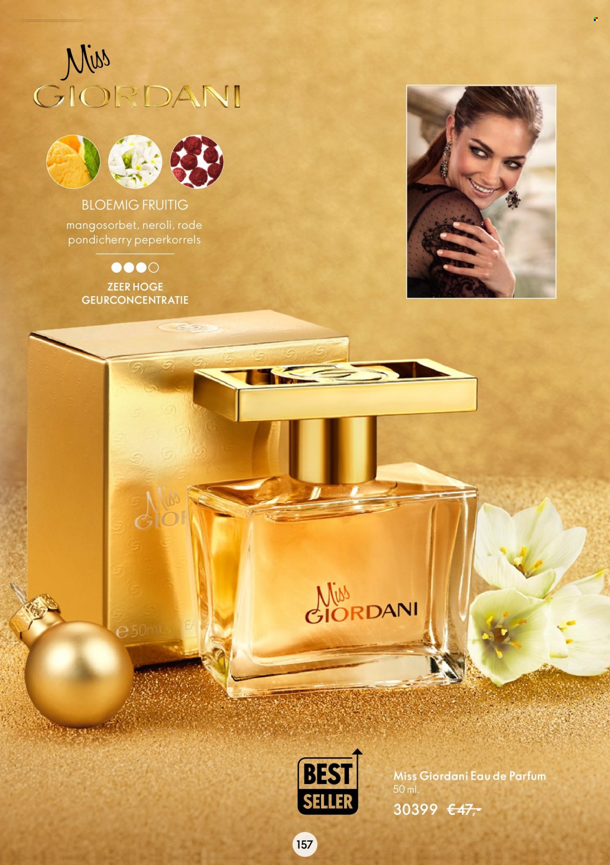 thumbnail - Oriflame-aanbieding - 30-11-2022 - 20-12-2022 -  producten in de aanbieding - Miss Giordani, Eau de Parfum. Pagina 157.