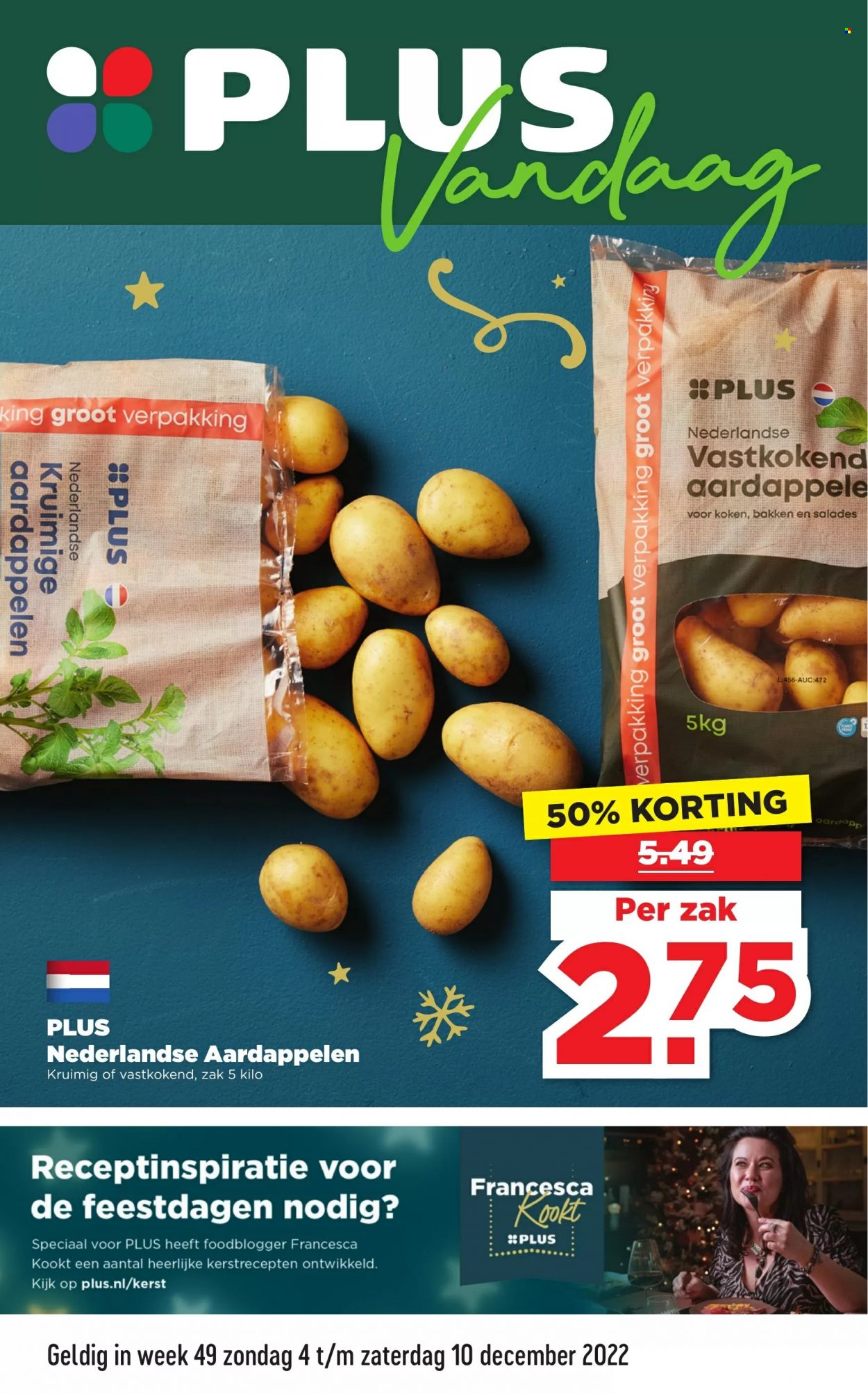 thumbnail - Plus-aanbieding - 4-12-2022 - 10-12-2022 -  producten in de aanbieding - aardappelen. Pagina 16.