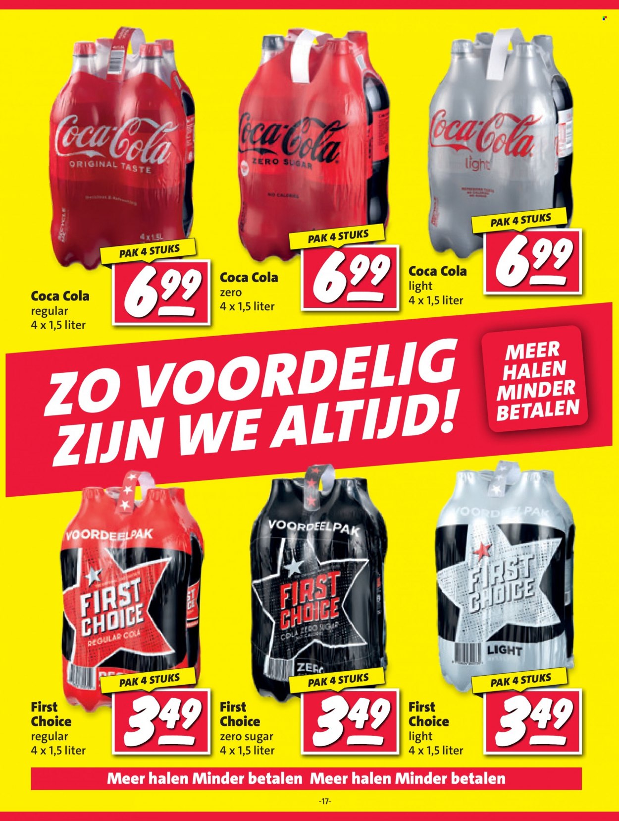 thumbnail - Nettorama-aanbieding - 5-12-2022 - 11-12-2022 -  producten in de aanbieding - Coca-Cola. Pagina 17.