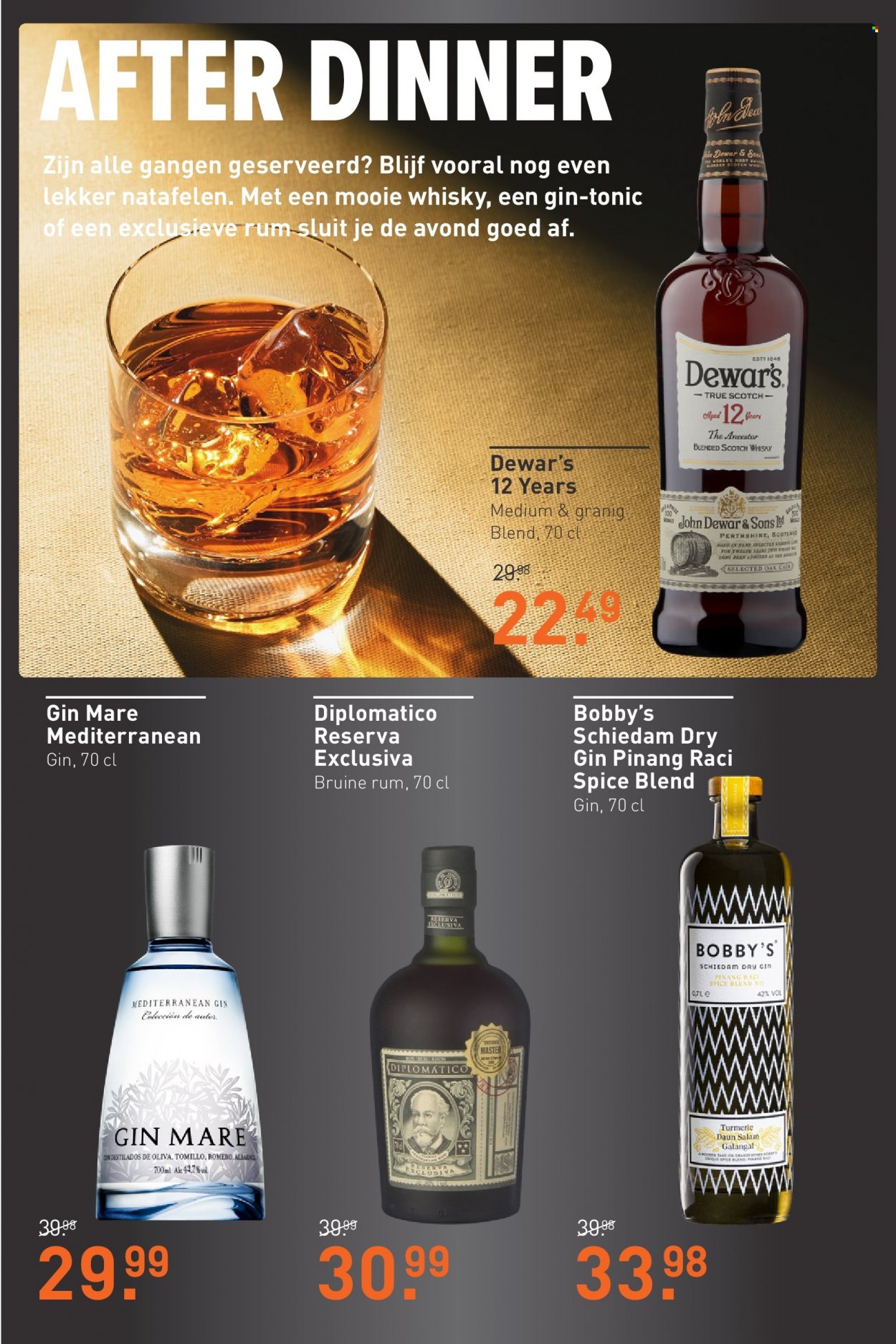 thumbnail - Gall & Gall-aanbieding - 6-12-2022 - 18-12-2022 -  producten in de aanbieding - Turmeric, blended scotch whisky, rum, scotch whisky, whisky, gin. Pagina 7.