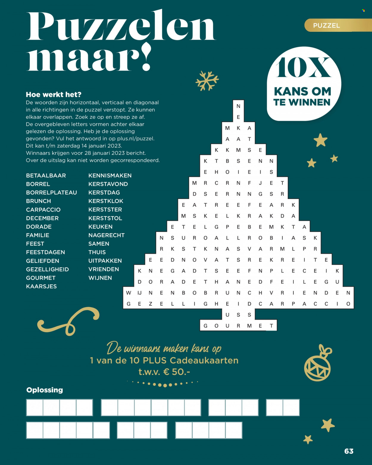 Plus-aanbieding. Pagina 63