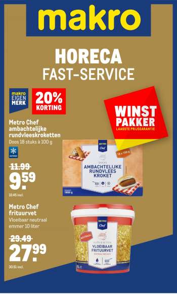 Makro-aanbieding - 7.12.2022 - 3.1.2023.