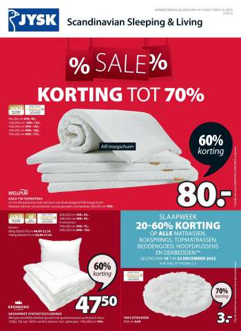 JYSK-aanbieding - 19-12-2022 - 1-1-2023.