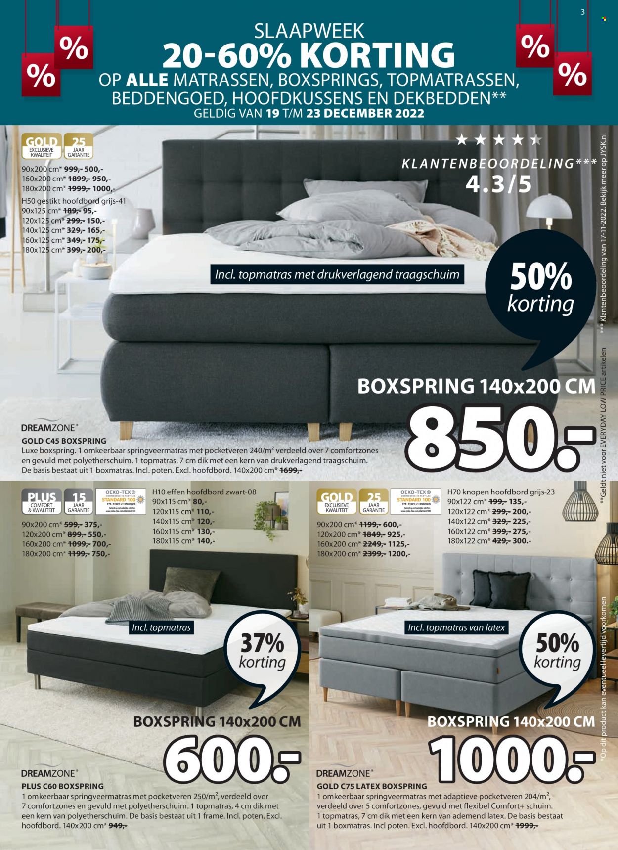 JYSK-aanbieding - 19-12-2022 - 1-1-2023. Pagina 3