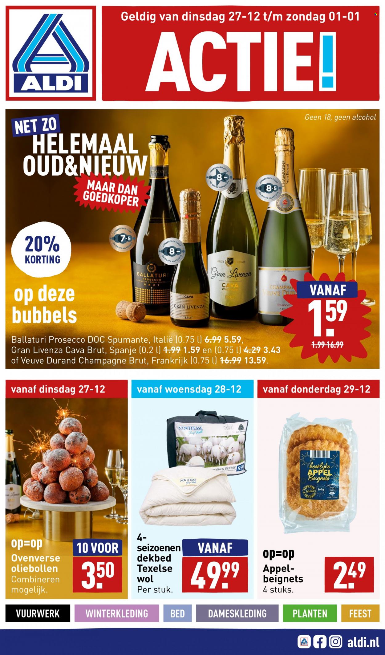 Aldi-aanbieding - 27-12-2022 - 1-1-2023. Pagina 1