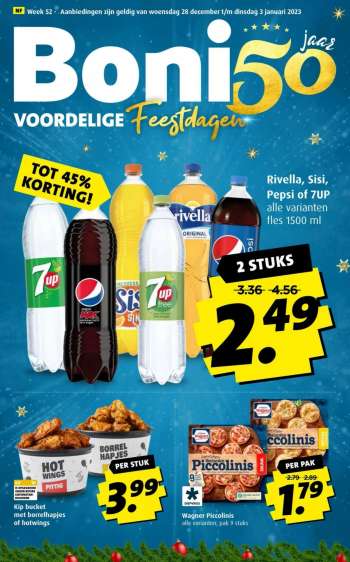 Boni-aanbieding - 28-12-2022 - 3-1-2023.