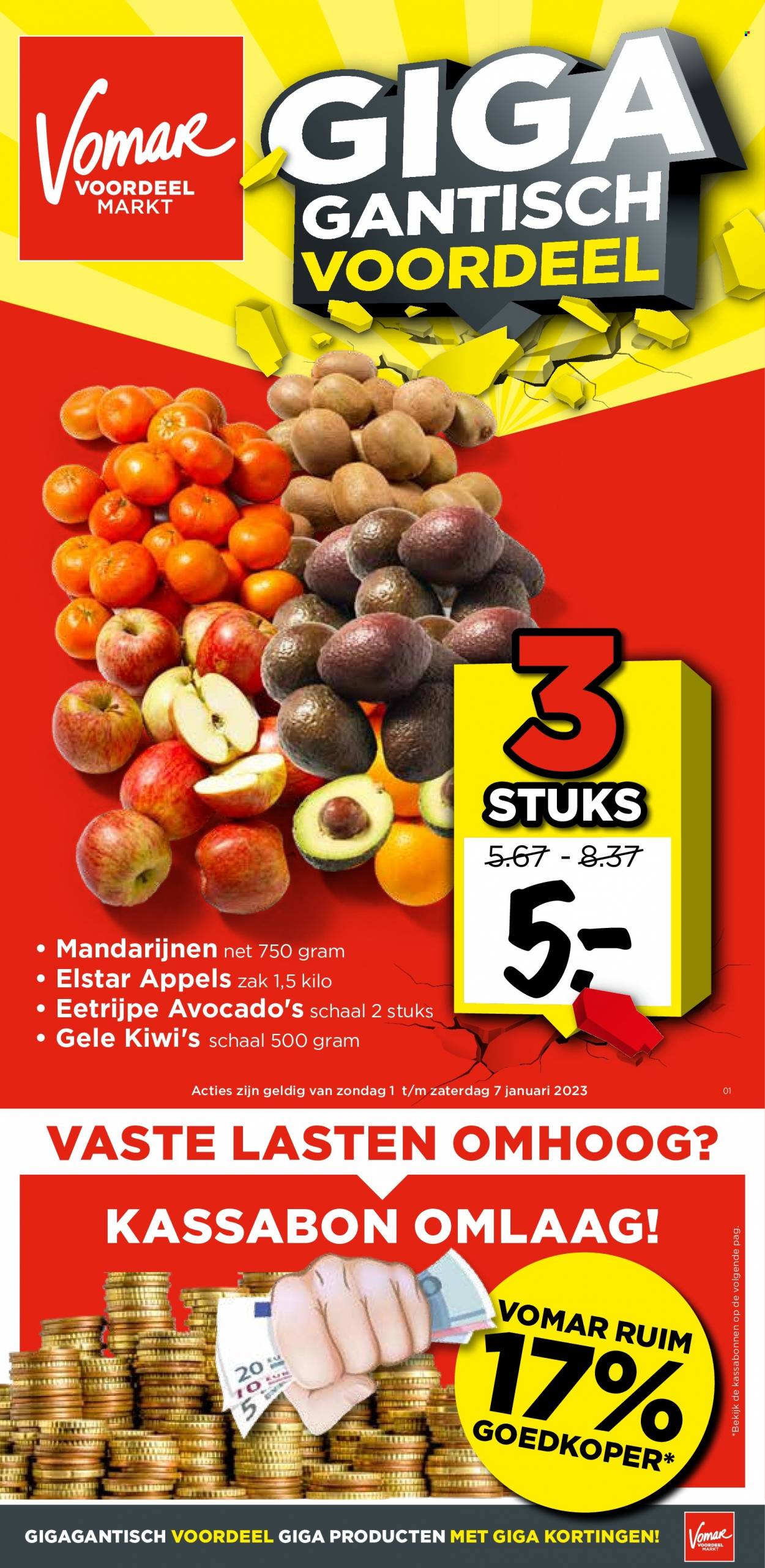 Vomar-aanbieding - 1-1-2023 - 7-1-2023. Pagina 1