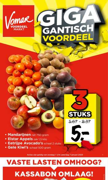 Vomar-aanbieding - 1-1-2023 - 7-1-2023.