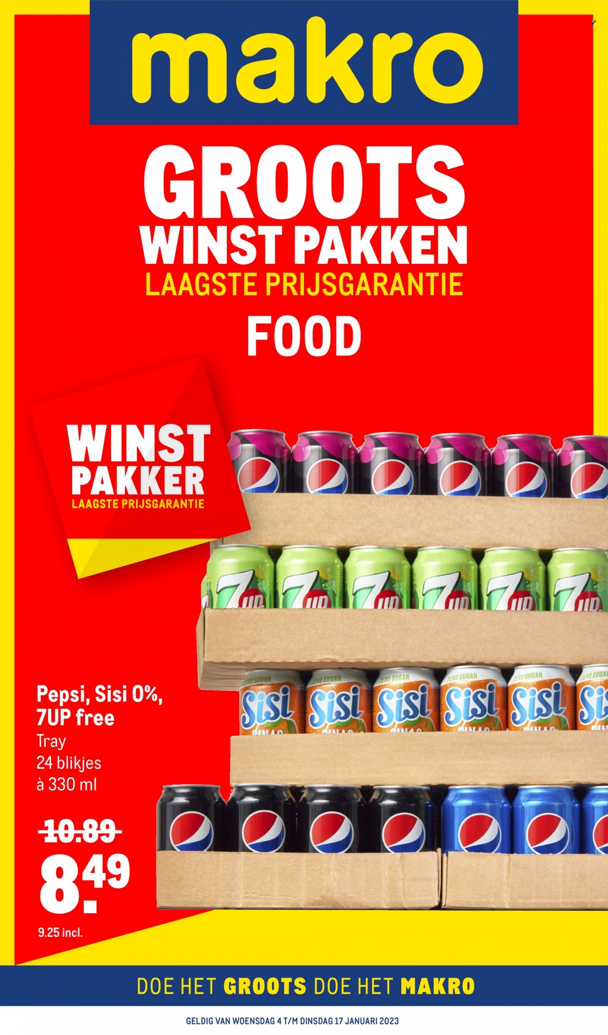 Makro-aanbieding - 4-1-2023 - 17-1-2023. Pagina 1