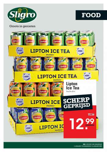 Sligro-aanbieding - 2-1-2023 - 16-1-2023.